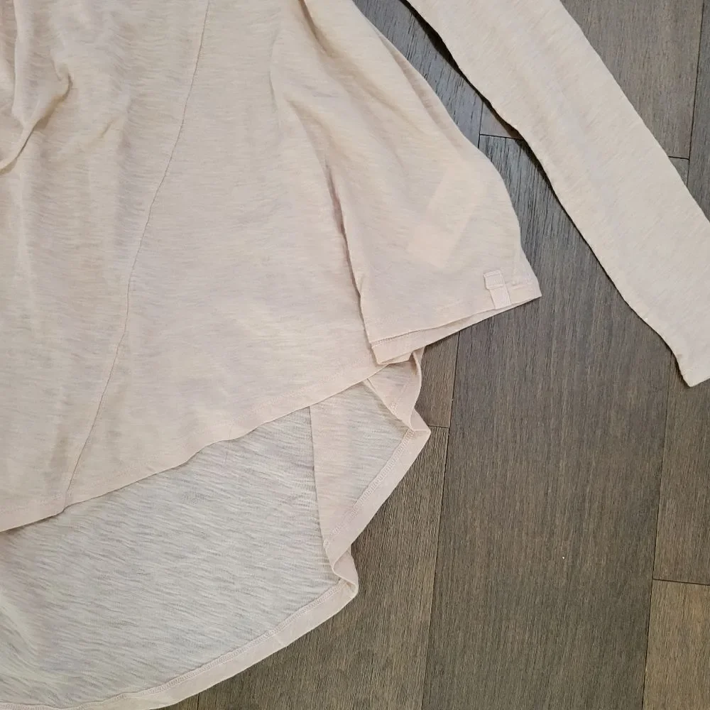 FREE PEOPLE new ARIA top COTTON BLEND in Misty Mink XS NEW